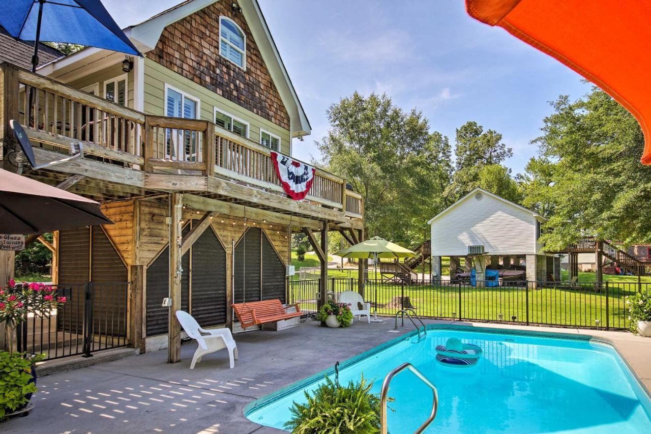 Camden Home On Lake Wateree With Boat Dock! Winnsboro Exterior photo